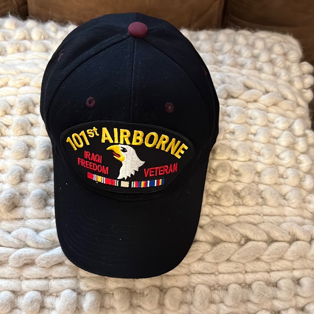 Vietnam 101st Airborne Veterans Cap Iraqi Freedom Medals Of America